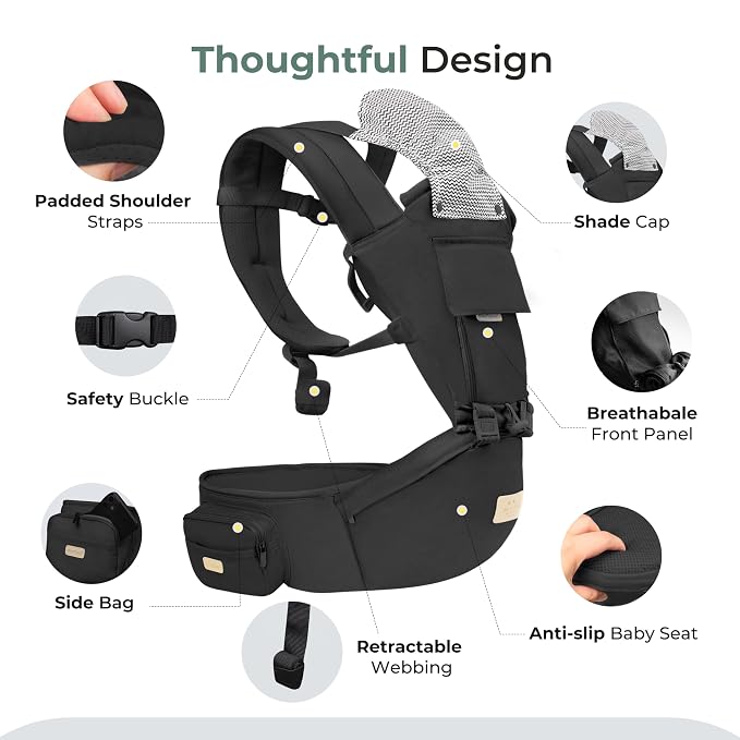 FRUITEAM 6-in-1 Baby Carrier - Image 6