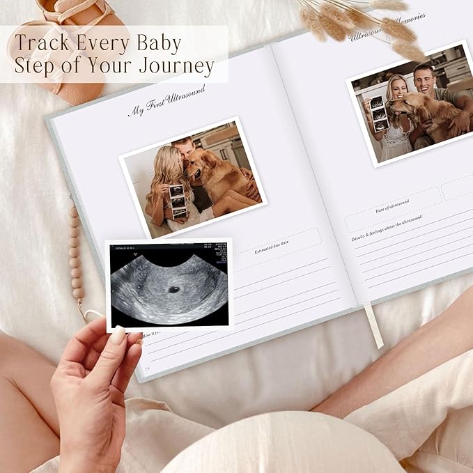 Lanpn My Pregnancy Journal Memory Book - Image 4