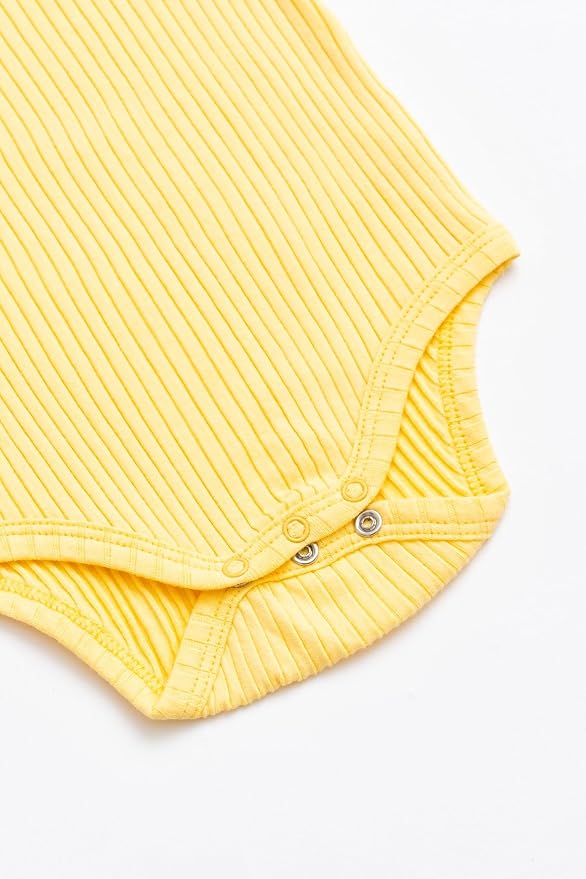 MONICA + ANDY Baby Organic Short Sleeve Jack + Jill Bodysuit - Image 3