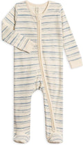 Colored Organics Baby Zip-Up Footed Sleeper by ColoredOrganics
