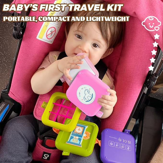 weirtoya Busy Board for 1 Year Old, Toddler Travel Toys for Toddler 1-3 - Image 2