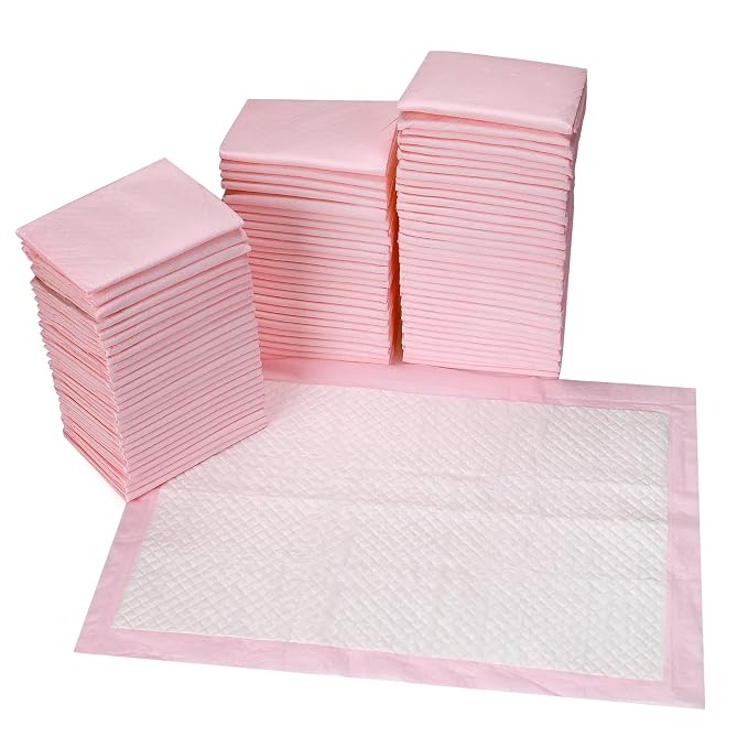 Disposable Changing Pad Liners Pack of 100 Baby Incontinence Changing Pads - Image 3