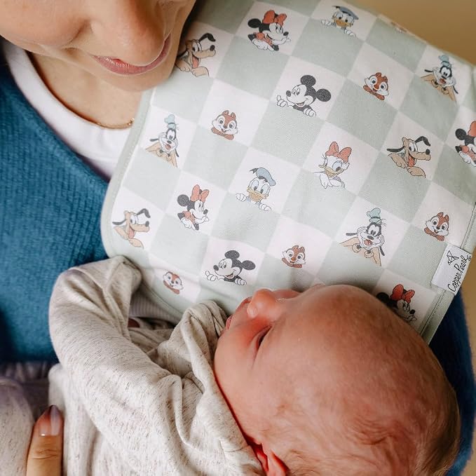 Copper Pearl Baby Burp Cloth Large 21''x10'' Size Premium Absorbent Triple - Image 5