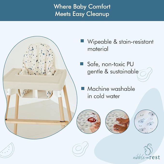Nibble and Rest Highchair Cushion Cover - Image 4