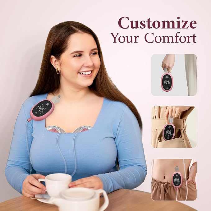 Breast Pump Hands Free D6, Ultra-Lightweight Wearable Breast Pump - 25mm - Image 6