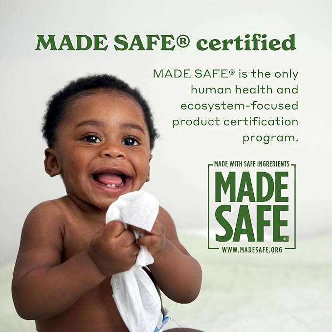 Caboo Baby Wipes, Made with Bamboo Viscose, Certified Made Safe Ingredients - Image 5