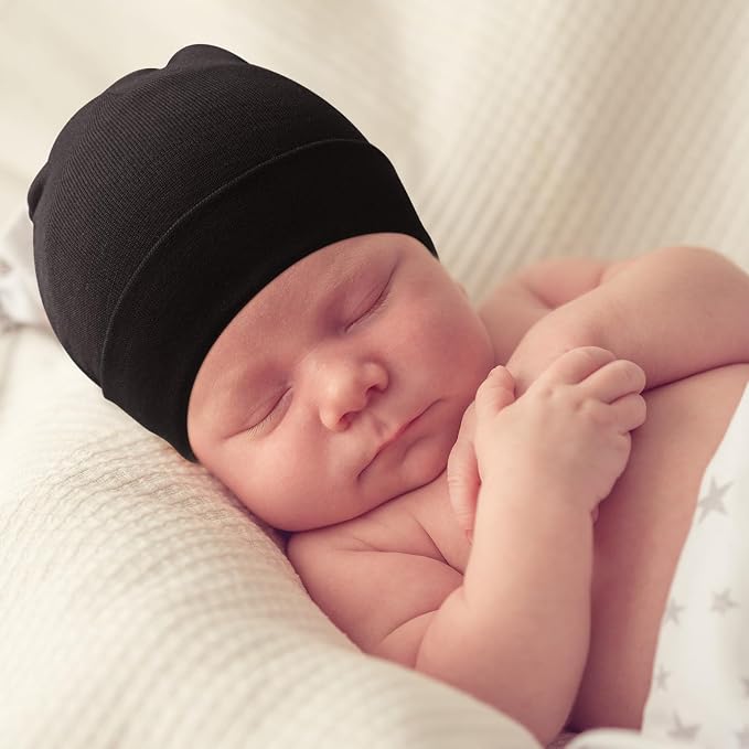 DRESHOW BQUBO 6 Pack Baby Newborn Hats Set - Image 3