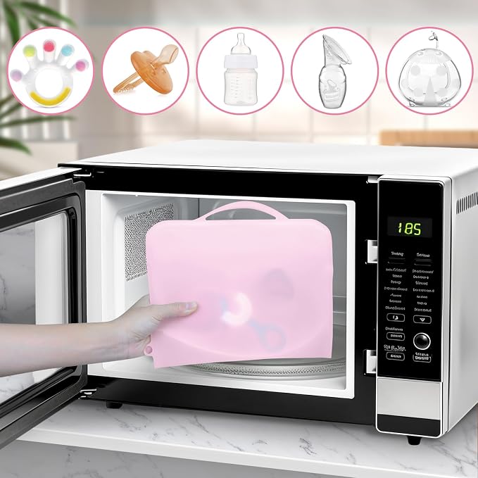 Silicone Microwave Steam Sterilizer Bag - Image 2