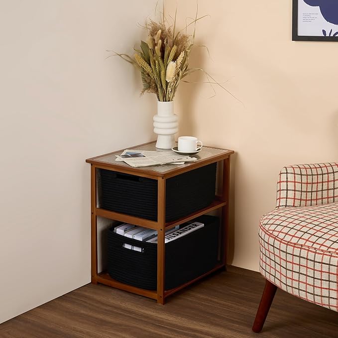 Large Storage Baskets for Shelves, Closet Organizers Bins for Clothes Blanket - Image 8