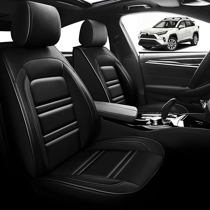 Seat Cover for Toyota rav4 2000-2025 | Car Seat Covers Front Seats, Waterproof - Image 2