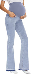 GLAMIX Women's Stretch Maternity Bootcut Jeans by GLAMIX