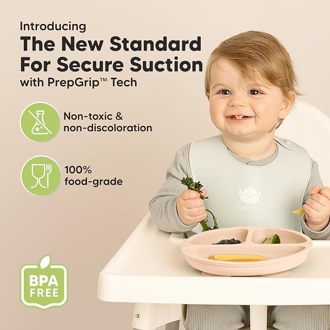 KeaBabies Suction Plates for Baby, Toddler - Image 2