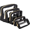 TSA Approved 5-Piece Diaper Bag Organizer Pouch Set Clear Waterproof TPU Kids by Remobia+Hicol