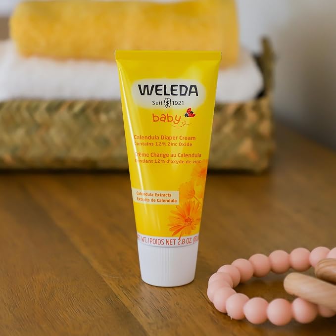 Weleda Baby Calendula Diaper Cream, 2.8 Fluid Ounce, Plant Rich Protection - Image 3