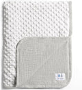 lulumoon Baby Blanket for Newborn Receiving: Minky Dot & Muslin Lightweight by Lulumoon