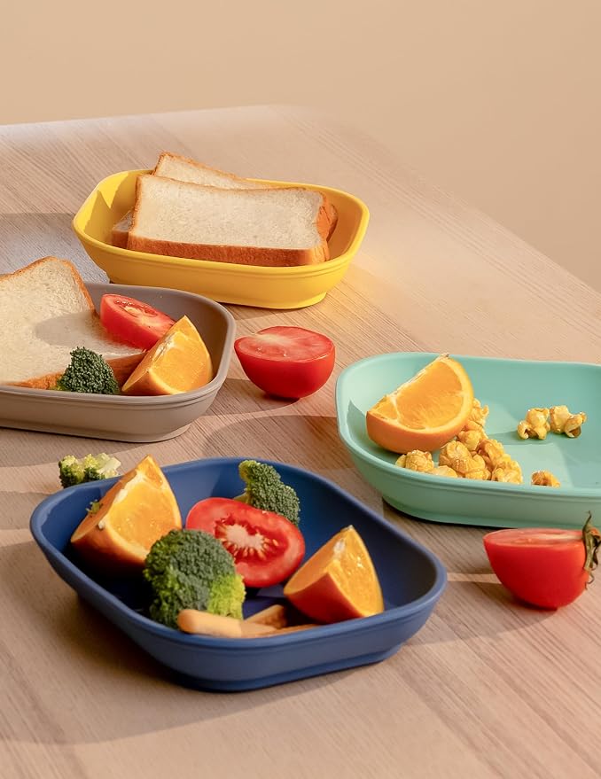 BABELIO Suction Plates for Baby and Toddler, 100% Food Grade Silicone, BPA Free - Image 7