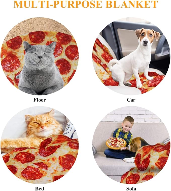 Pizza Blanket Baby Gift, Baby Pizza Swaddle Blanket, Kids Newborn Baby - Image 6