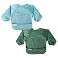 Tiny Twinkle Long Sleeve Bib for Babies & Toddlers – 2 Pack Waterproof Smock by TinyTwinkle