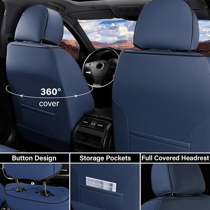 Coverado Car Seat Covers Front, Seat Covers - Image 4