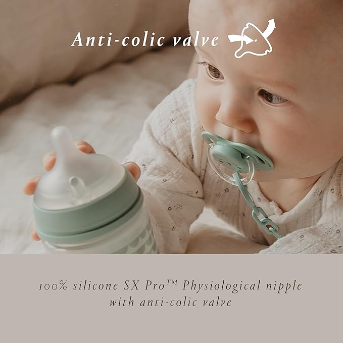 Suavinex Bonhomia Glass Baby Bottle - Image 3
