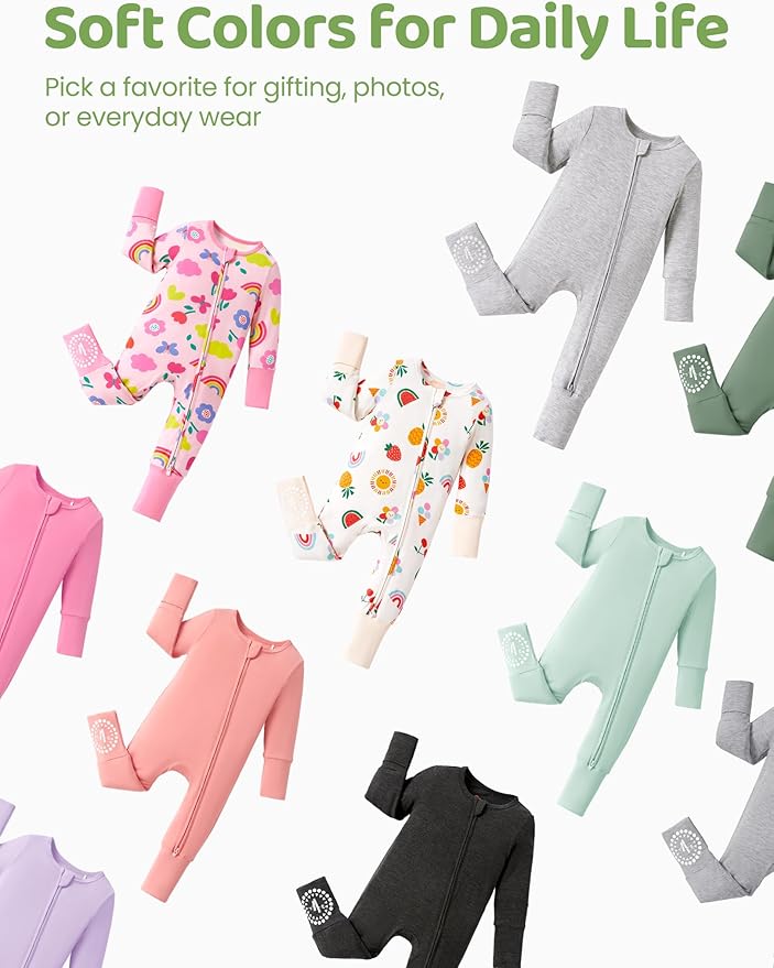 PATPAT Baby Footies Boys Girls - Image 8
