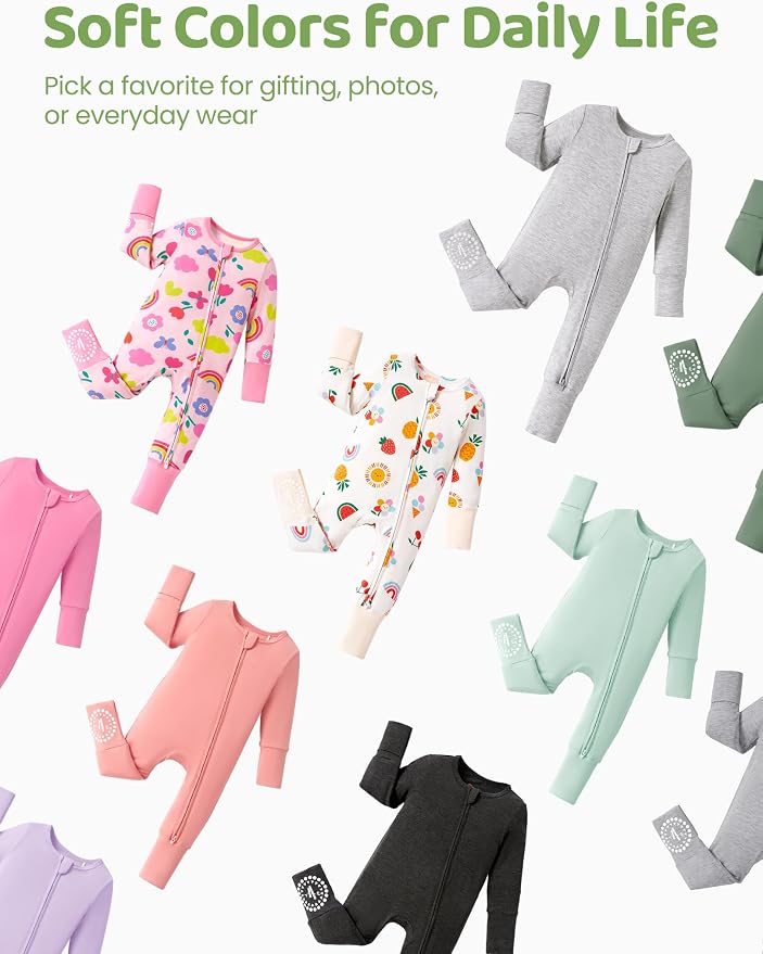 PATPAT Baby Footies Boys Girls - Image 7