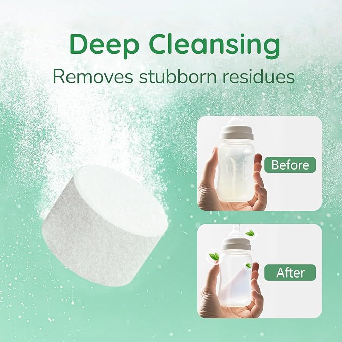 Detergent Tablets for All Brands Baby Bottle Washers, Fast-Dissolving, - Image 3