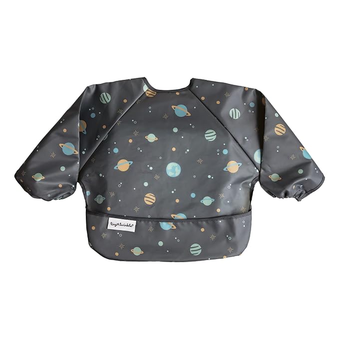 Tiny Twinkle Long Sleeve Bib for Babies & Toddlers – Waterproof Smock Bib for by TinyTwinkle