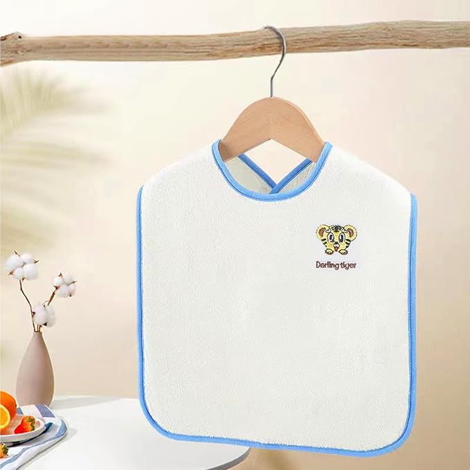 Bibs, Extra large bibs for Toddlers, Towel Bibs, Waterproof and super absorbent. - Image 6