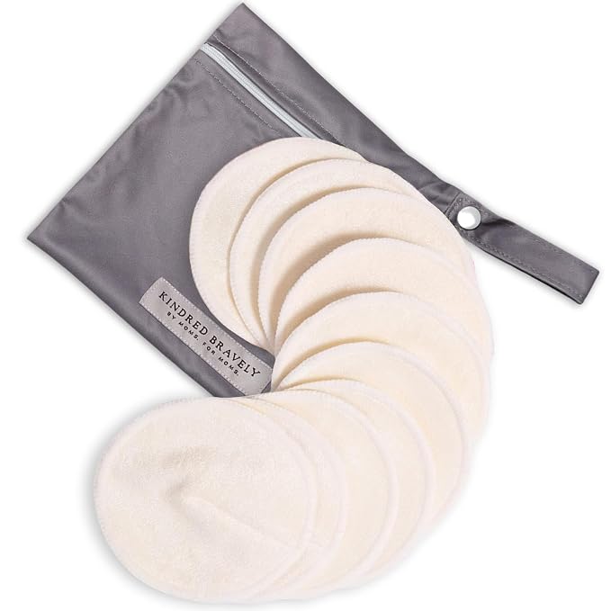 Kindred Bravely Organic Reusable Nursing Pads, by KindredBravely