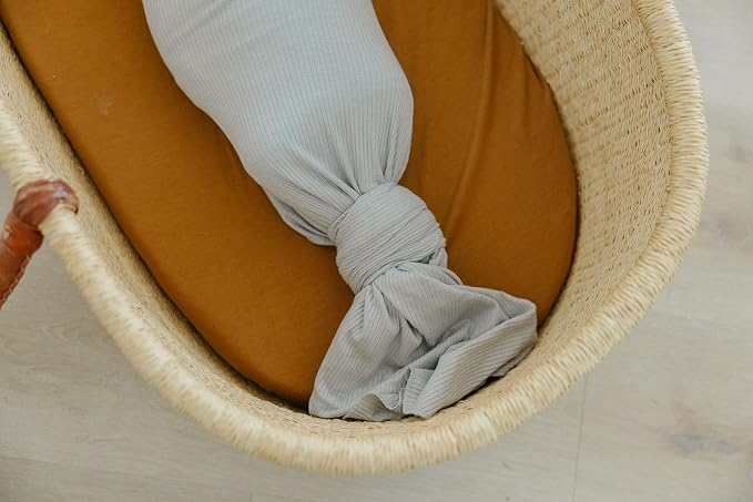 Copper Pearl Baby Swaddle Blanket - Image 4