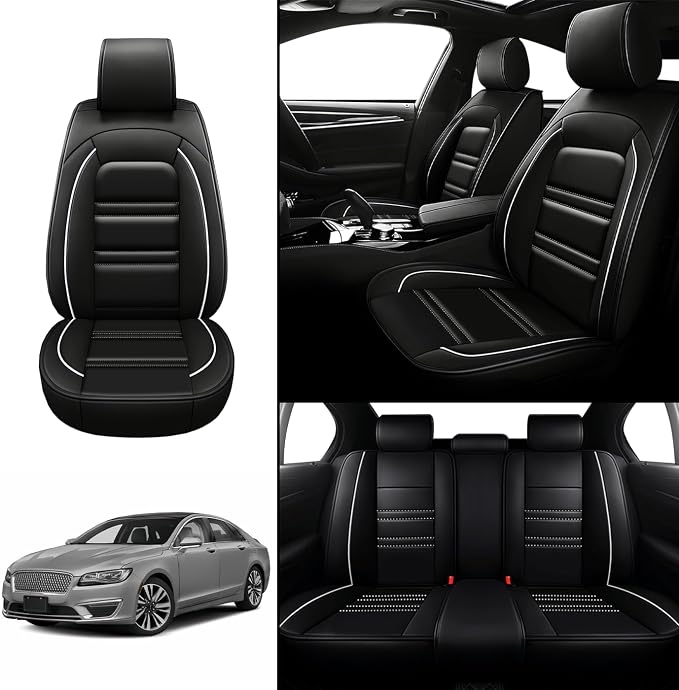 Seat Covers for Lincoln mkz 2011-2020 | 5-Seats Leather Seat Covers - Image 2
