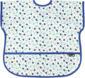 Short Sleeve Waterproof Bib for Toddlers – Feeding Apron for Mealtime, by Plie