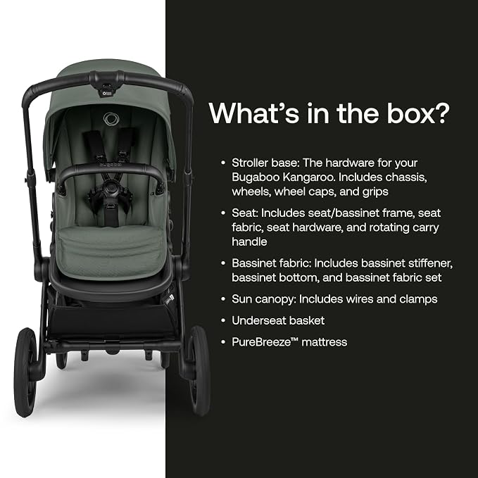 Bugaboo Kangaroo Single to Double Tandem Stroller - Image 6