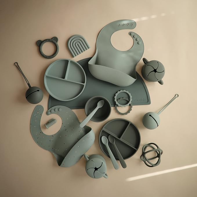 mushie 100% Silicone Training Cup & Straw - Image 8