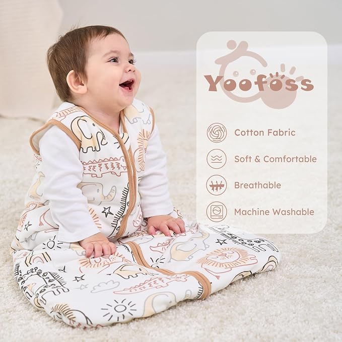 Yoofoss Baby Sleep Sack 12-18 Months, TOG 2.5 Baby Wearable Blanket - Image 2
