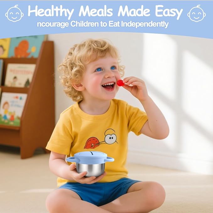 Mity rain 1 Pack Stainless Steel Snack Containers - Image 6