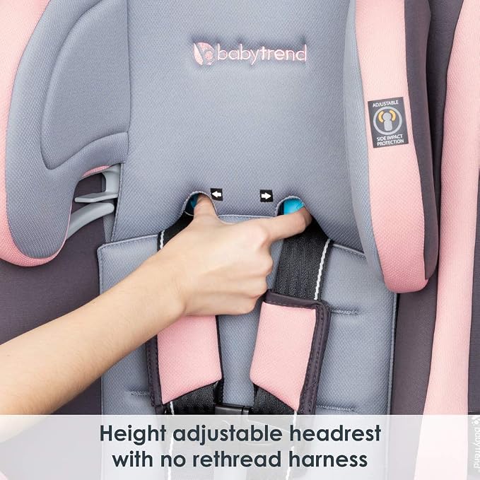 Baby Trend Cover Me™ 4-in-1 Convertible Car Seat, Quartz Pink - Image 6