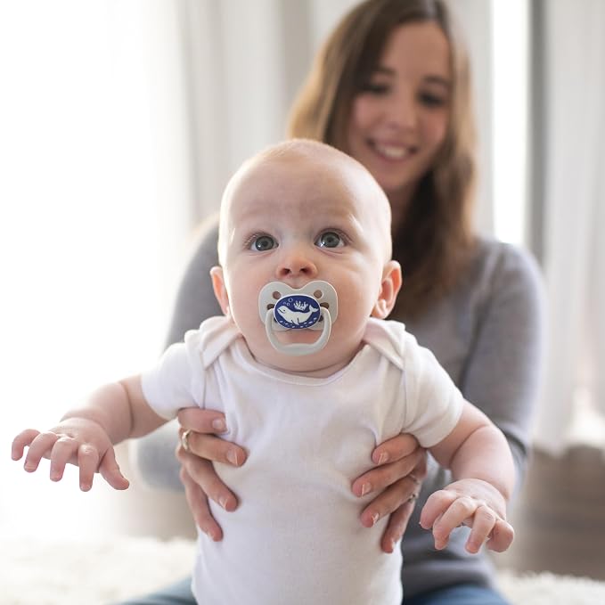 Dr. Brown's Advantage Glow-in-the-Dark Baby Pacifier, Fully Symmetrical Soother - Image 21