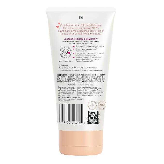 Jergens Baby All-Purpose Baby Ointment, Plant-Based Moisturizers, Petrolatum - Image 9