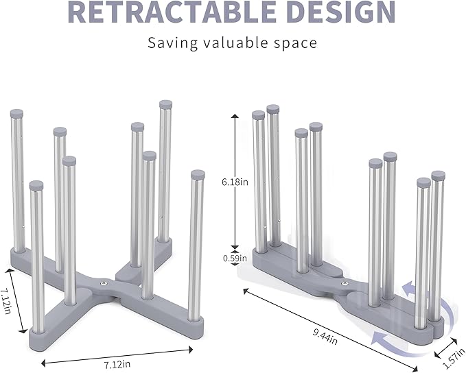 Baby Bottle Drying Rack, Reusable Bag Drying Rack, Water Bottle Drying Rack - Image 2
