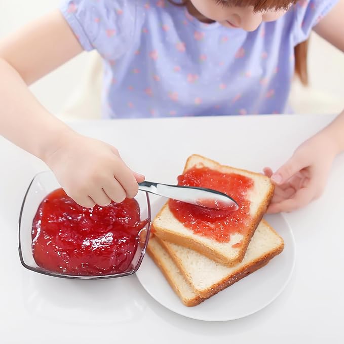 Lehoo Castle Toddler Silverware Stainless Steel, Kids Forks and Spoons - Image 6