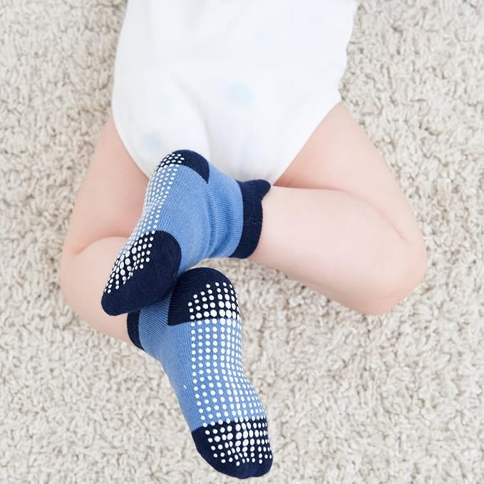 Zaples Baby Non Slip Grip Ankle Socks - Image 7