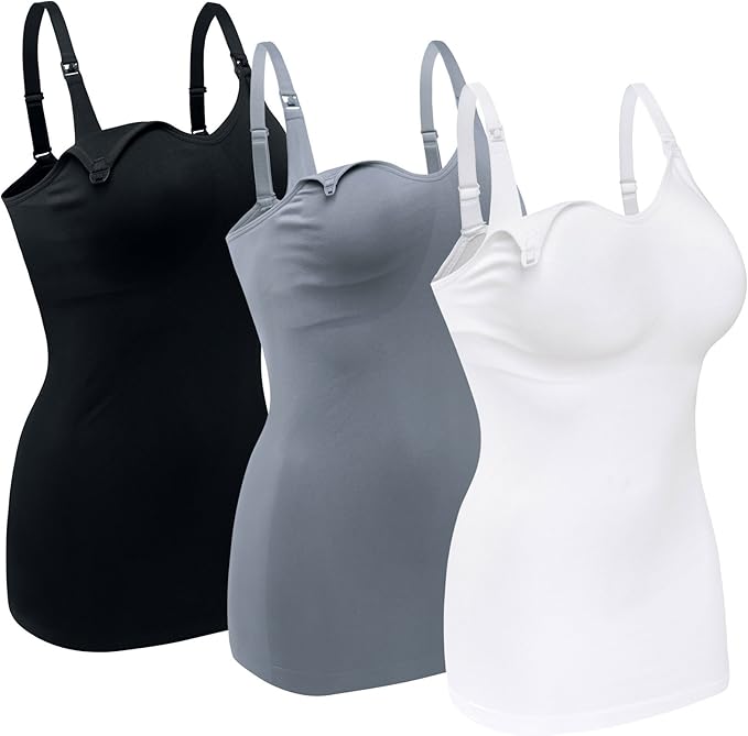 Womens Maternity Nursing Tank Cami - Image 2
