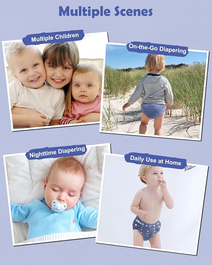 Babygoal Cloth Diaper Covers 6 Pack - Image 5