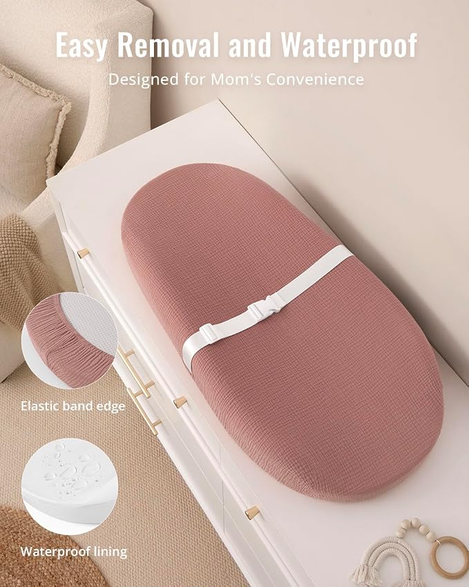 Blissful Diary Muslin Baby Changing Pad - Image 3