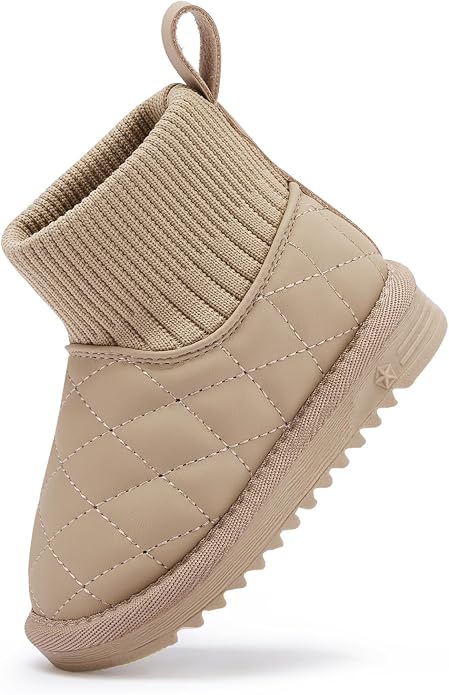 BMCiTYBM Girls Boys Snow Boots Warm Winter Fur Lined Baby Shoes by BMCiTYBM