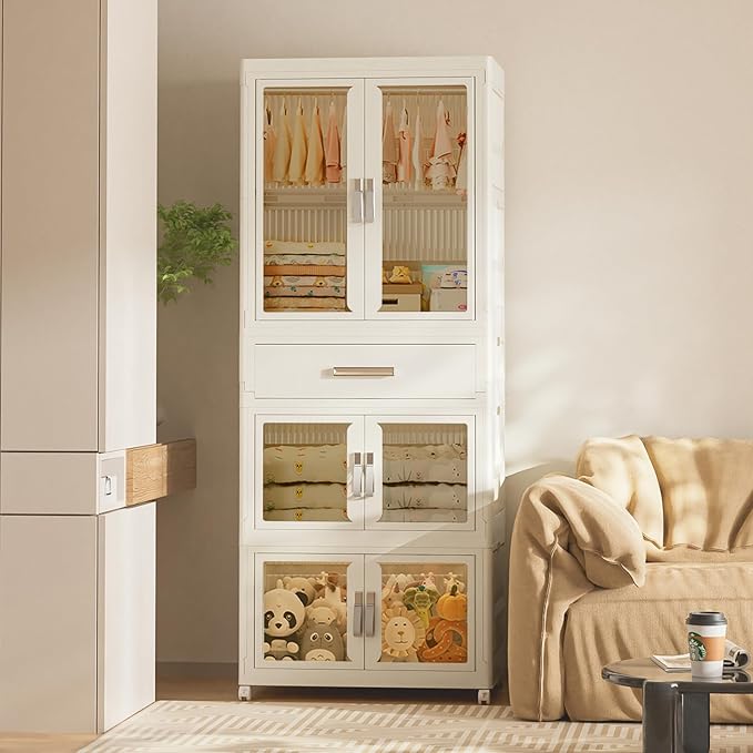 Portable Kids Wardrobe Closet - Image 3