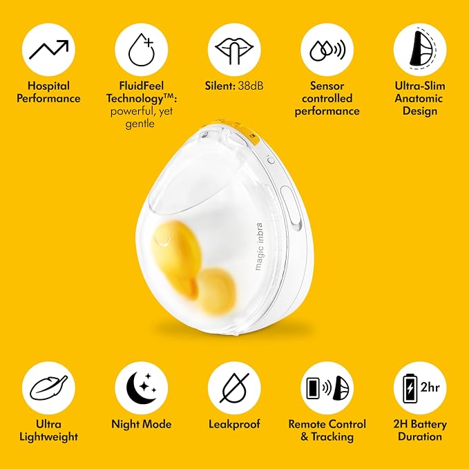 Medela Magic InBra Hands-Free Wearable Breast Pump - Image 4