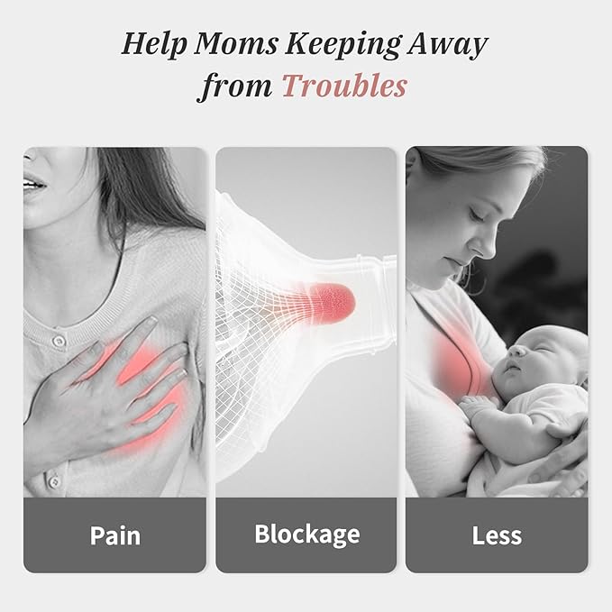 Snow Bear Electric Breast Pump, 4 Pumping Modes & 9 Intensity Levels, Portable - Image 9